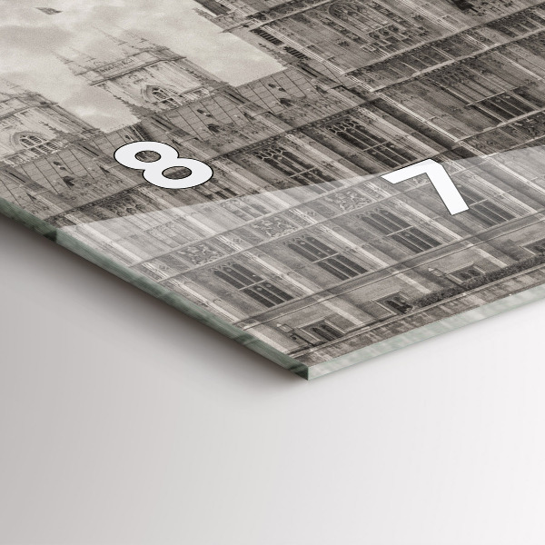 Zegar ścienny poziomy Londyn Anglia Big Ben