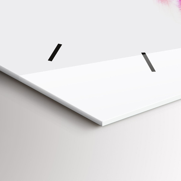 Zegar szklany poziomy Kobiety w kolorowych sukniach