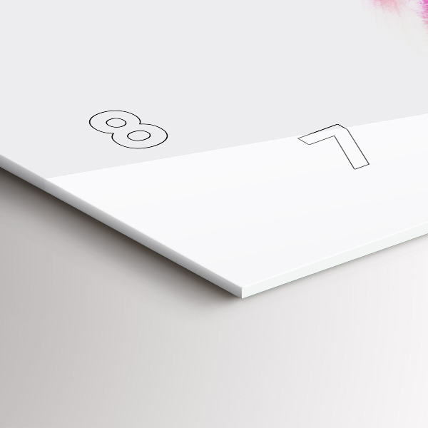 Zegar szklany poziomy Kobiety w kolorowych sukniach