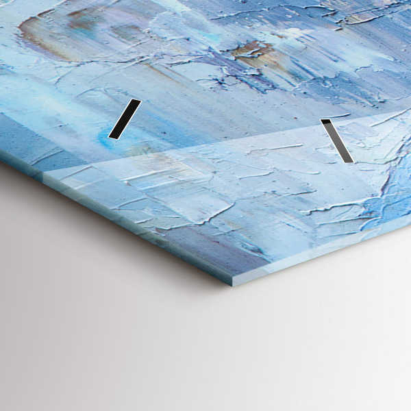 Zegar szklany poziomy Młode baleriny