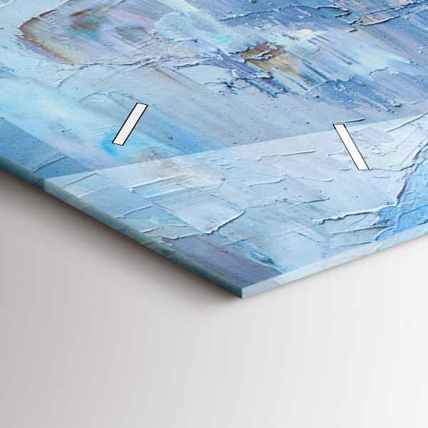 Zegar szklany poziomy Młode baleriny