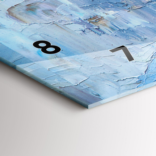 Zegar szklany poziomy Młode baleriny