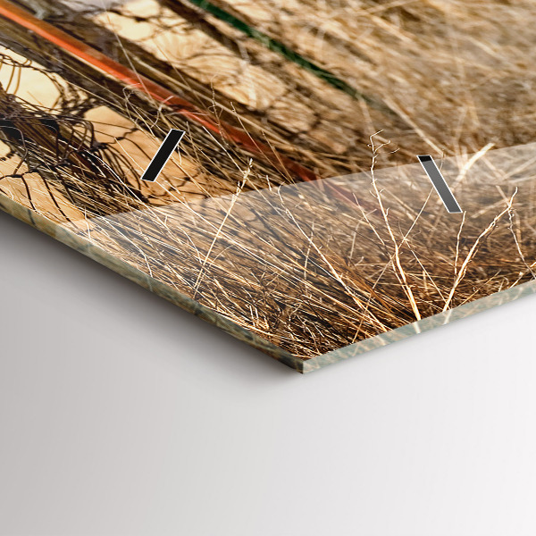 Zegar ścienny poziomy Stare samochody