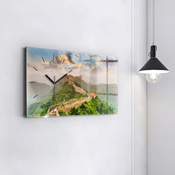 Zegar szklany poziomy Wielki Mur Chiński