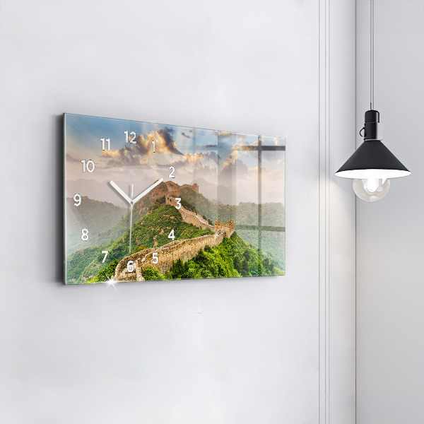 Zegar szklany poziomy Wielki Mur Chiński