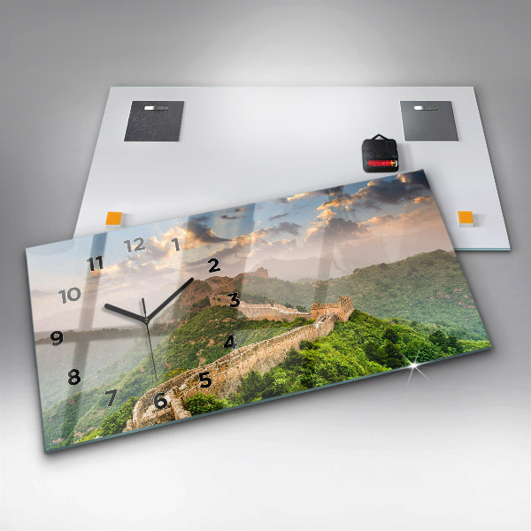 Zegar szklany poziomy Wielki Mur Chiński