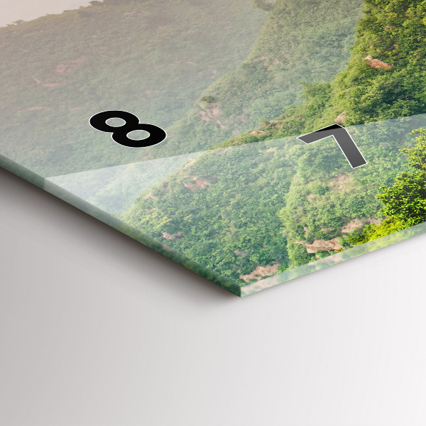 Zegar szklany poziomy Wielki Mur Chiński