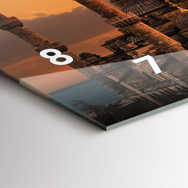 Zegar szklany poziomy Meczet w Stambule