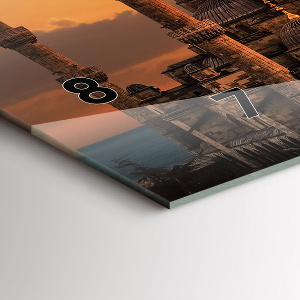 Zegar szklany poziomy Meczet w Stambule