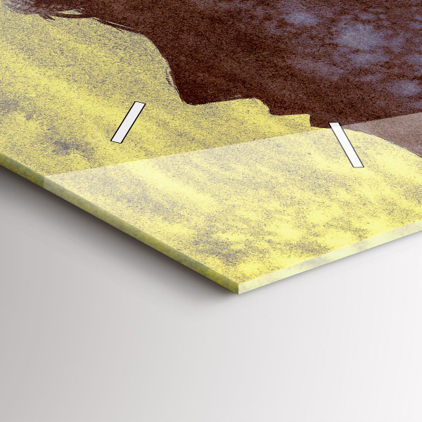 Zegar szklany poziomy Kobieta w lesie