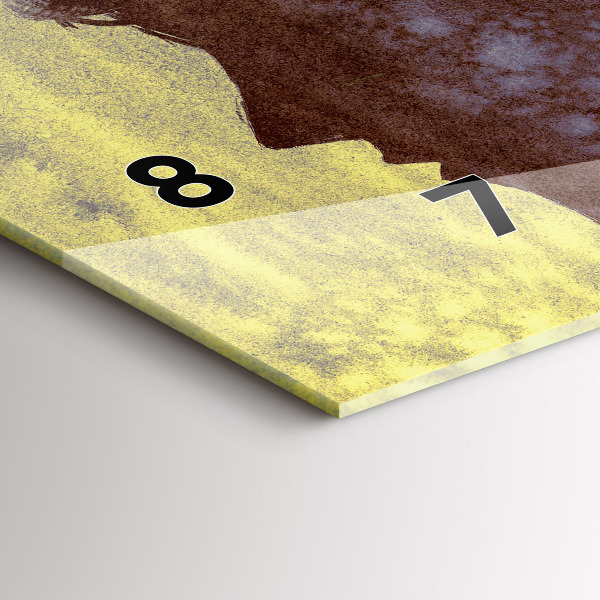 Zegar szklany poziomy Kobieta w lesie