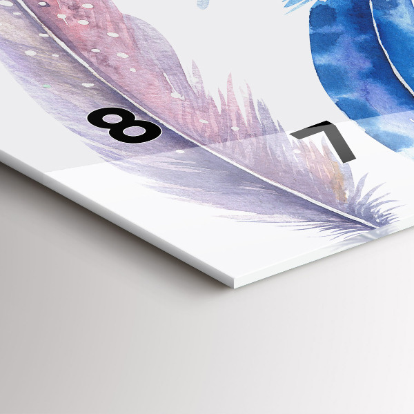 Zegar szklany poziomy Sztuka Retro Ilustracja