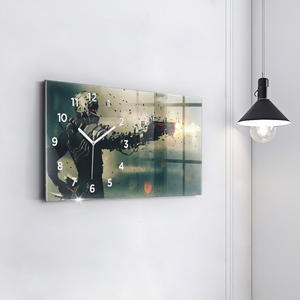 Zegar szklany poziomy Zabójcza broń gra