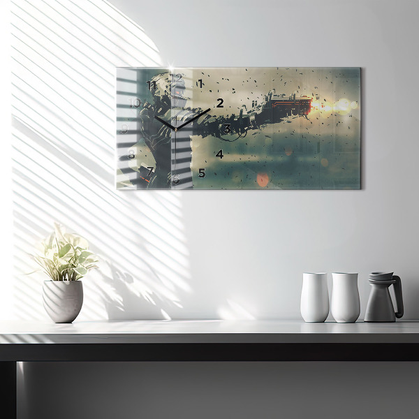 Zegar szklany poziomy Zabójcza broń gra