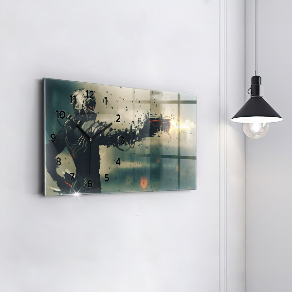 Zegar szklany poziomy Zabójcza broń gra