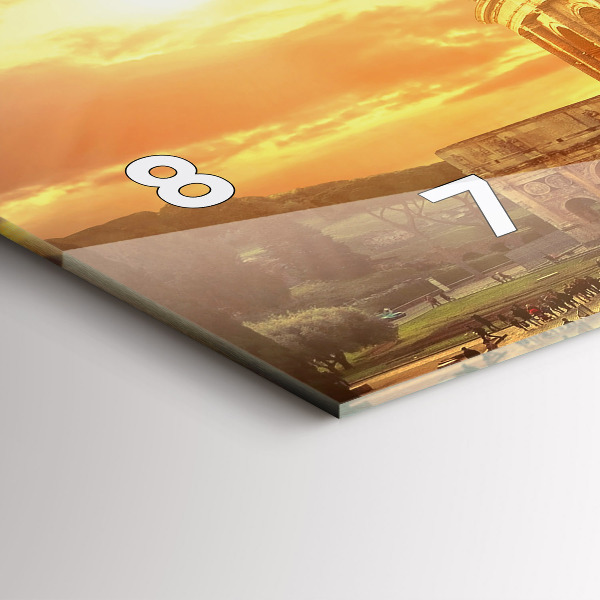 Zegar poziomy Rzymskie Koloseum