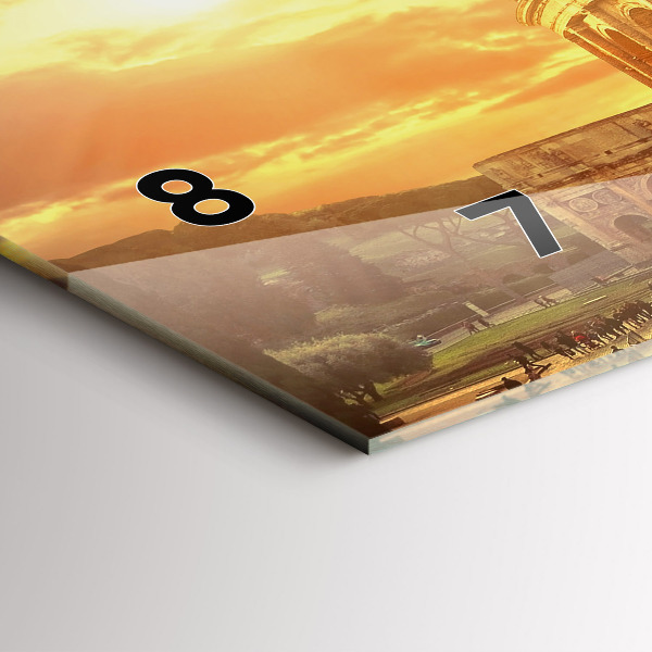 Zegar poziomy Rzymskie Koloseum