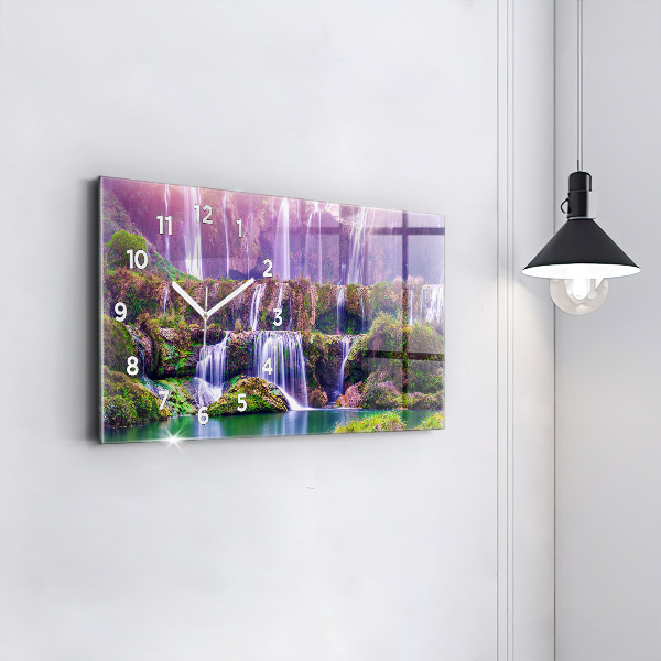 Zegar poziomy Wodospad Jiulong Chiny