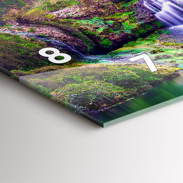 Zegar poziomy Wodospad Jiulong Chiny