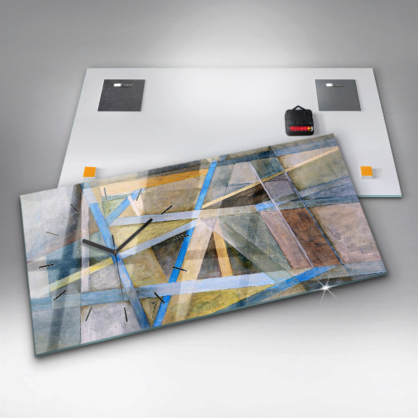 Zegar ścienny poziomy Impresjonistyczny obraz