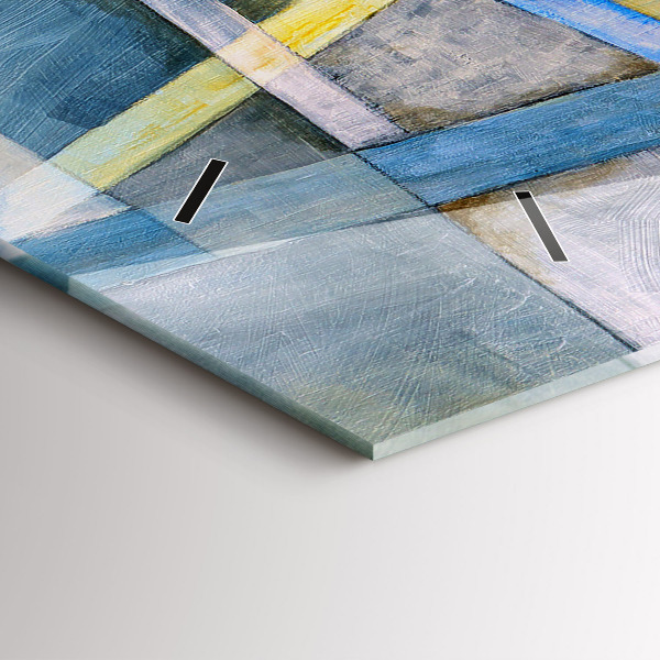 Zegar ścienny poziomy Impresjonistyczny obraz