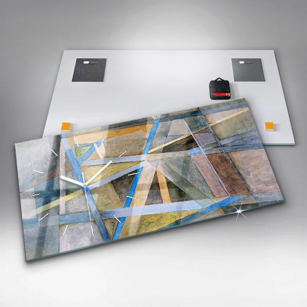 Zegar ścienny poziomy Impresjonistyczny obraz