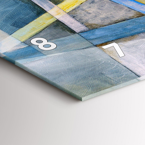 Zegar ścienny poziomy Impresjonistyczny obraz