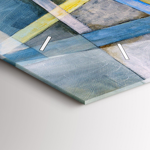 Zegar ścienny poziomy Impresjonistyczny obraz