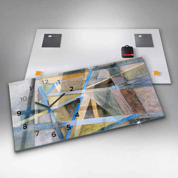 Zegar ścienny poziomy Impresjonistyczny obraz