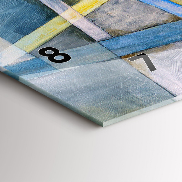 Zegar ścienny poziomy Impresjonistyczny obraz