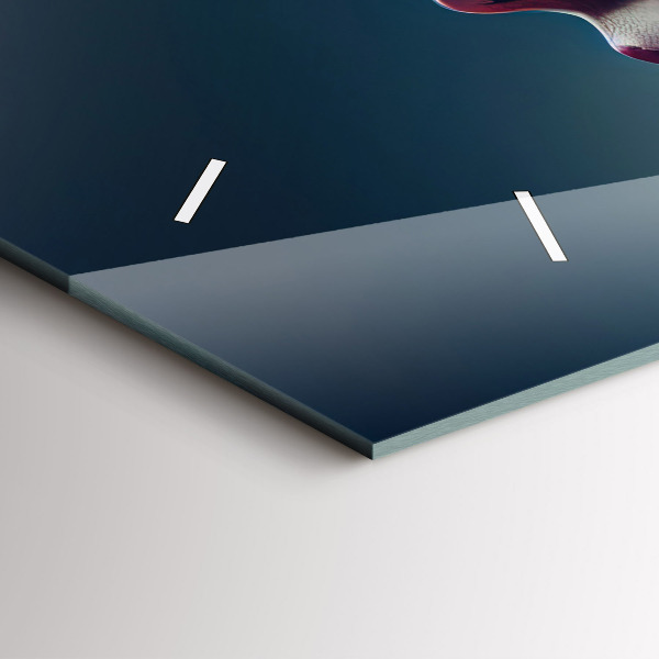 Zegar szklany poziomy Emocje abstrakcja kobieta