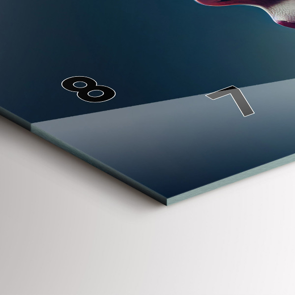 Zegar szklany poziomy Emocje abstrakcja kobieta