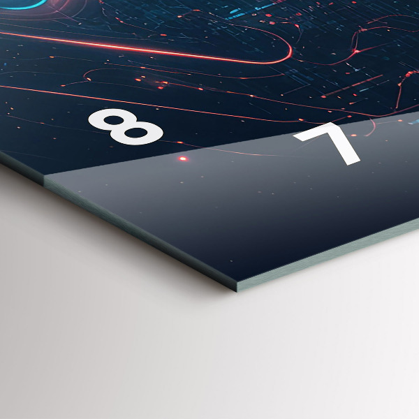 Zegar szklany poziomy Sztuczna inteligencja