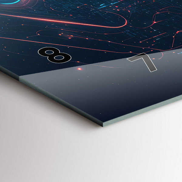 Zegar szklany poziomy Sztuczna inteligencja