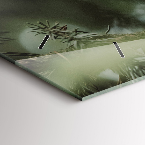 Zegar poziomy Wiewiórka i dzika natura