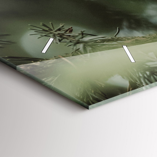 Zegar poziomy Wiewiórka i dzika natura