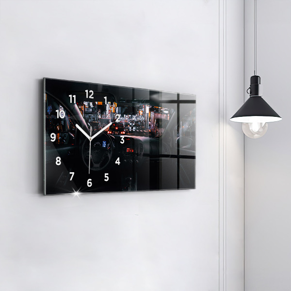 Zegar poziomy Samochód w Tokio