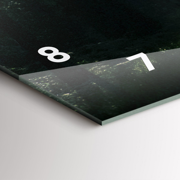 Zegar poziomy Leśna droga i smugi słońca