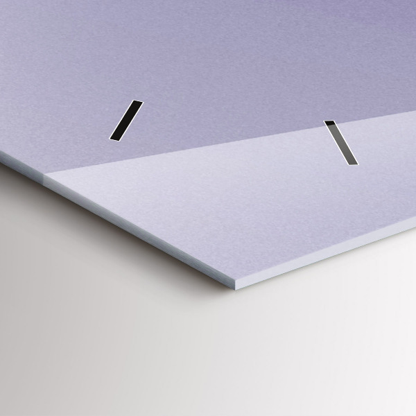 Zegar ścienny poziomy Abstrakcja słońce