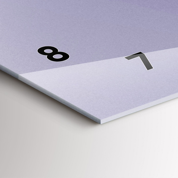 Zegar ścienny poziomy Abstrakcja słońce