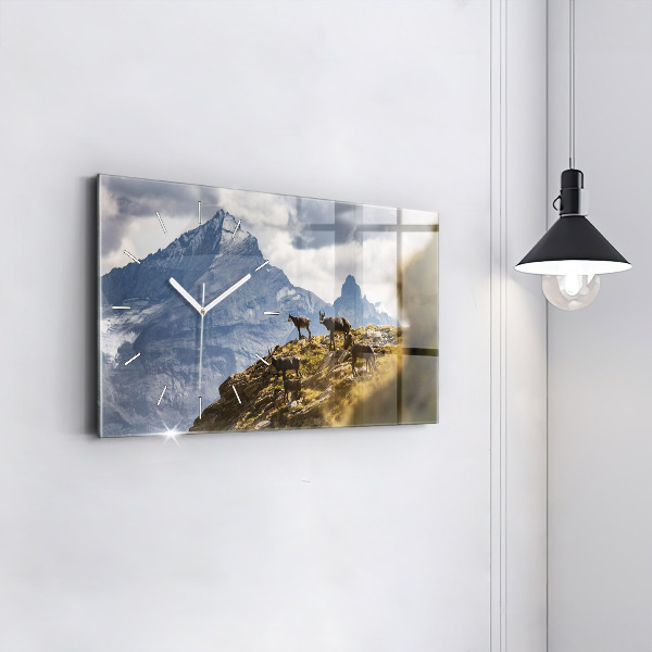 Zegar poziomy Koza w Dolinie Aosta