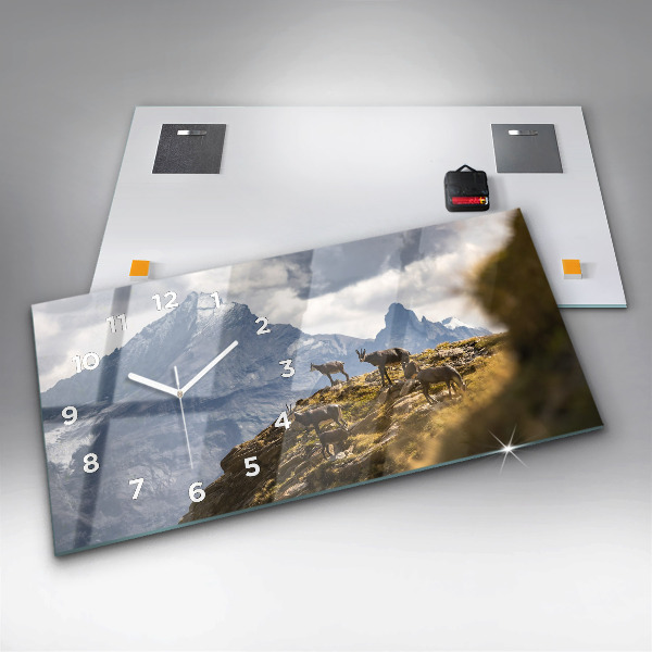 Zegar poziomy Koza w Dolinie Aosta