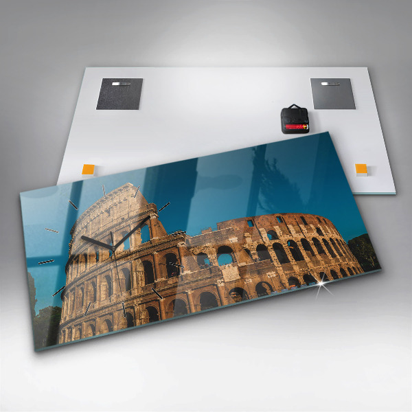 Zegar poziomy Koloseum we Włoszech