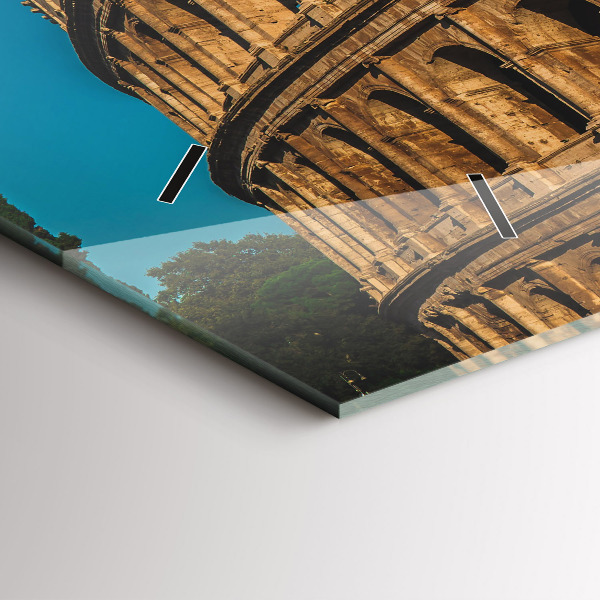 Zegar poziomy Koloseum we Włoszech