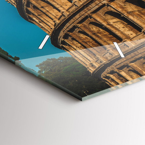 Zegar poziomy Koloseum we Włoszech