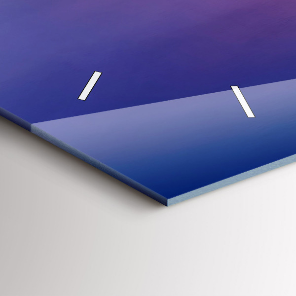 Zegar poziomy Napis Memories