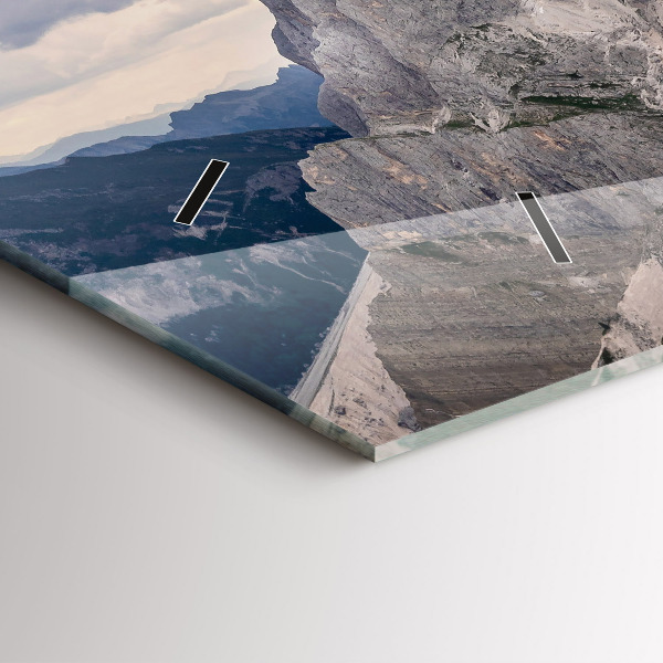 Zegar poziomy Skaliste góry