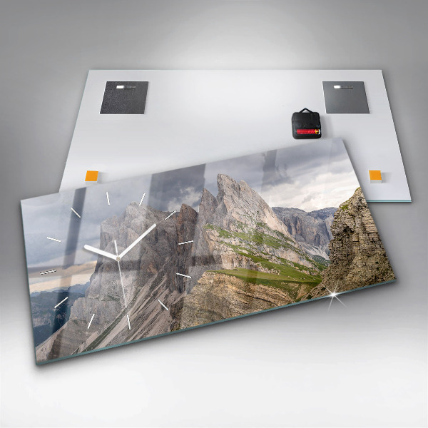 Zegar poziomy Skaliste góry