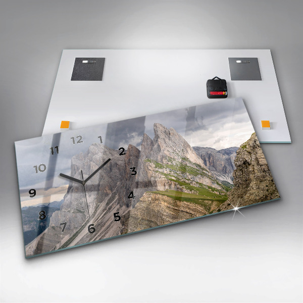 Zegar poziomy Skaliste góry