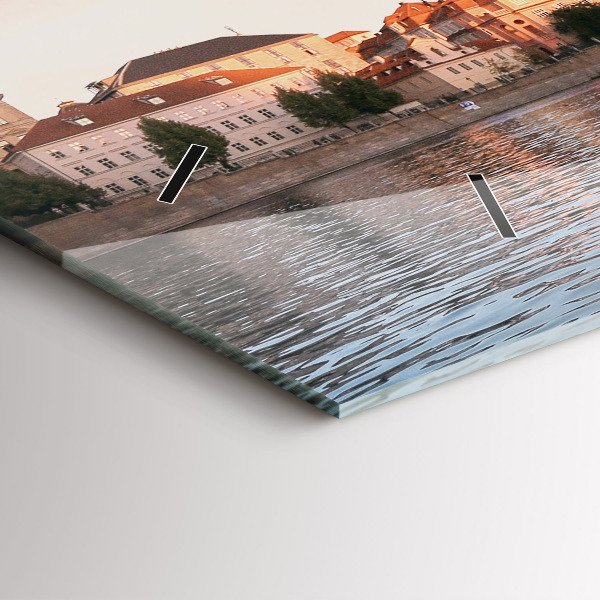 Zegar poziomy Most Karola w Pradze